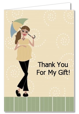 Mod Mom - Baby Shower Thank You Cards