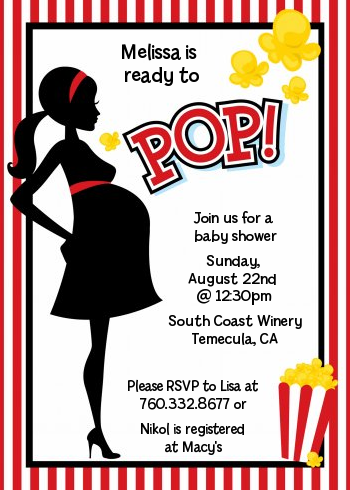 Ready To Pop Baby Shower Invitations 5