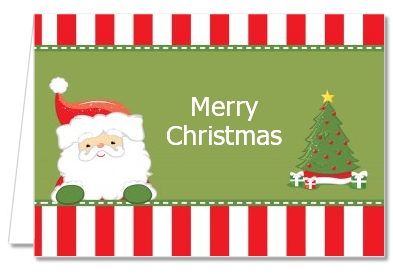 Santa Claus - Christmas Thank You Cards