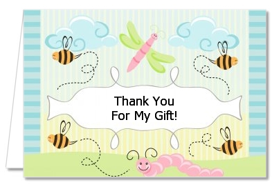 Snug As a Bug - Baby Shower Thank You Cards