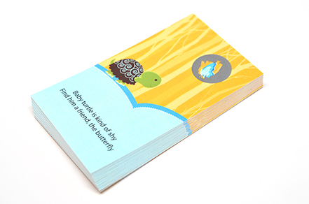  Baby Turtle Blue - Baby Shower Scratch Off Game Tickets 