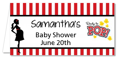 Ready To Pop ® - Personalized Baby Shower Place Cards