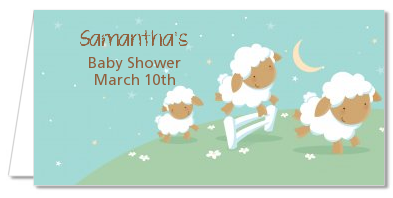 Sheep - Personalized Baby Shower Place Cards