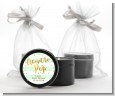 About To Pop Gold - Baby Shower Black Candle Tin Favors thumbnail