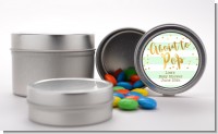About To Pop Gold - Custom Baby Shower Favor Tins