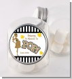 About To Pop Gold Glitter - Personalized Baby Shower Candy Jar thumbnail