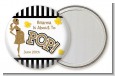 About To Pop Gold Glitter - Personalized Baby Shower Pocket Mirror Favors thumbnail