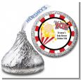About To Pop - Hershey Kiss Baby Shower Sticker Labels thumbnail