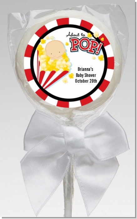 About To Pop ® - Personalized Baby Shower Lollipop Favors