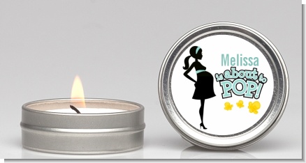 About To Pop Mommy - Baby Shower Candle Favors