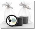 About To Pop Mommy - Baby Shower Black Candle Tin Favors thumbnail