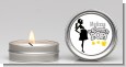 About To Pop Mommy Grey - Baby Shower Candle Favors thumbnail