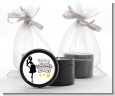 About To Pop Mommy Grey - Baby Shower Black Candle Tin Favors thumbnail