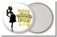 About to Pop Mommy Yellow - Personalized Baby Shower Pocket Mirror Favors thumbnail