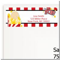 About To Pop - Baby Shower Return Address Labels
