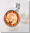 Acorn Harvest Fall Theme - Personalized Halloween Candy Jar thumbnail