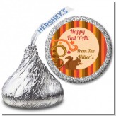 Acorn Harvest Fall Theme - Hershey Kiss Halloween Sticker Labels