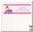 Glamour Girl - Birthday Party Return Address Labels thumbnail