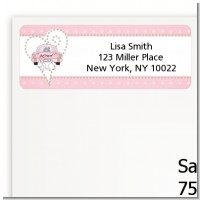 Just Married - Bridal Shower Return Address Labels