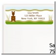 Kangaroo - Baby Shower Return Address Labels thumbnail