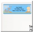 Our Little Peanut Boy - Baby Shower Return Address Labels thumbnail