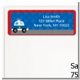 Police Car - Baby Shower Return Address Labels thumbnail