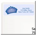 Prince Crown - Baby Shower Return Address Labels thumbnail