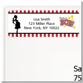 Ready To Pop - Baby Shower Return Address Labels