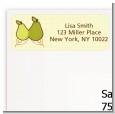 The Perfect Pair - Bridal Shower Return Address Labels thumbnail