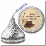 Adventure - Hershey Kiss Birthday Party Sticker Labels