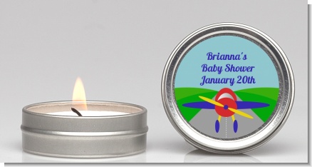 Airplane - Baby Shower Candle Favors