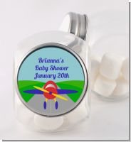 Airplane - Personalized Birthday Party Candy Jar