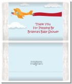 Airplane in the Clouds - Personalized Popcorn Wrapper Baby Shower Favors Airplane in the Clouds - Personalized Popcorn Wrapper Baby Shower Favors