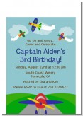 Airplane - Baby Shower Petite Invitations