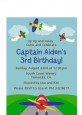 Airplane - Baby Shower Petite Invitations thumbnail