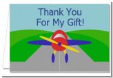 Airplane - Baby Shower Thank You Cards