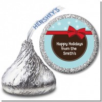 All Wrapped Up Gifts - Hershey Kiss Christmas Sticker Labels