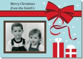 All Wrapped Up Gifts - Personalized Photo Christmas Cards
