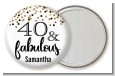 40 and Fabulous Glitter - Personalized Birthday Party Pocket Mirror Favors thumbnail