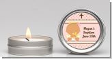 Angel Baby Girl Hispanic - Baptism / Christening Candle Favors