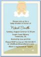 Angel in the Cloud Boy - Baby Shower Invitations thumbnail