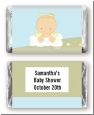 Angel in the Cloud Boy - Personalized Baby Shower Mini Candy Bar Wrappers thumbnail