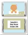Angel in the Cloud Girl Hispanic - Personalized Baby Shower Mini Candy Bar Wrappers thumbnail