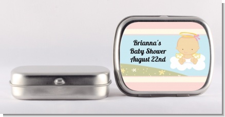 Angel in the Cloud Girl - Personalized Baby Shower Mint Tins