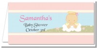 Angel in the Cloud Girl - Personalized Baby Shower Place Cards
