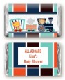 Animal Train - Personalized Baby Shower Mini Candy Bar Wrappers thumbnail