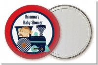 Animal Train - Personalized Baby Shower Pocket Mirror Favors