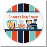 Animal Train - Personalized Baby Shower Table Confetti