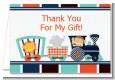 Animal Train - Baby Shower Thank You Cards thumbnail