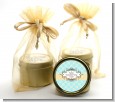 Aqua & Yellow - Graduation Party Gold Tin Candle Favors thumbnail